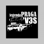 Legenda Praga V3S mikina s kapucou stiahnutelnou šnúrkami a klokankovým vreckom vpredu 
